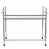 2 Layer Stainless Steel Microwave Oven Rack Stand Storage Holder Kitchen Shelf