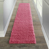 Anti Slip Plain Shaggy Rugs Long Hallway Runner Rug Living Room Area Carpet Rugs