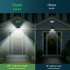 Super Bright 288 LED Solar PIR Motion Sensor Wall Security Light Outdoor Garden