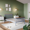Solid Wooden Bed Frame 3ft Single Bedstead Modern Bedroom Furniture 190x90cm