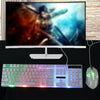 Gaming Keyboard And Mouse Set Rainbow RGB LED USB For PC Laptop Xbox One PS4 UK！