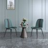 Mondeer Dining Chairs Set 2/4/6 Fabric Upholstered Seat Metal Legs Dining Room