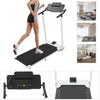 Electric Treadmill Running Machine Motorised Walking Foldable Treadmill Inclined