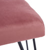 Linen/Velvet Footstool Rest Stool Chair Seat Kid Children Dressing Table Nursery