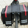 Large Bike Bicycle Seat Rear Bag Waterproof Pannier Rack Pack Shoulder Cycling