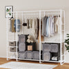 Mondeer 12 Cube Plastic Storage Wardrobe DIY Clothes Closet Organizer Cupboard