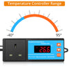 Electronic Thermostat Digital Breeding Temperature Controller w/ Socket UK Plug