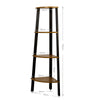 4 Tier Corner Shelf Ladder Shelving Unit Display Bookshelf Bookcase Storage Rack