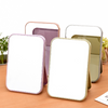 Square-Shape Hand Mirror Held Vanity Fold Mirror Standing Makeup Dresser Mirror