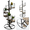 8 Tier Plant Stand Flowerpot Rack Metal Ladder Shelf Corner Shelf Display Holder