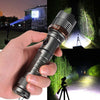 High Powered LED Tactical Torch Ultra Bright 990000lm Flashlight Rechargeable T6