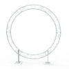 Ring Iron Wedding Arch Props Background Circle Outdoor Lawn Wedding Flower Door