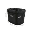 Bicycle Basket Folding Bike Front Handlebar Pet Carrier Frame Bag Shopping Bag