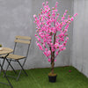 1.5M Large Artificial Cherry Blossom Tree Pink Flowers Fake Plant Indoor Outdoor