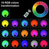 RGB 16Color w/Remote Rainbow Sunset Projection Lamp Bedroom Led Night Xmas Light