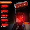 PREMIUM FULLY RECHARGEABLE BICYCLE SUPER BRIGHT BIKE LIGHTS SET LIGHT WATERPROOF
