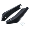 Carbon Fiber Accessories Rear Bumper Lip Diffuser Splitter Canard Protector 2pcs