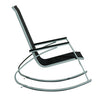 Outsunny Rocker Garden Metal Rocking Chair Outdoor Relaxing Patio Sun Lounger
