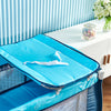 Portable Baby Travel Cot Crib Bassinet Bed Playpen Infants with Mattress Folding
