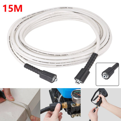 15m M22 Female to M22 Female Pressure Washer Hose Jet Power Wash Extension