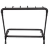 Glarry 5 Way Guitar Rack Padded Holder Stand Electric Acoustic Bass Guitar Black