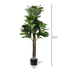 4 ft Artificial Topiary Tree Potted Simulation Tree for Outdoor and Indoor