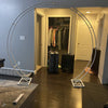 Oversize Large Round Wedding Arch Backdrop Stand Double Hoop Party Drapery Frame
