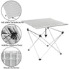 Camping Table Light Weight Portable Alu Folding Outdoor Picnic BBQ Desk w/ Bag