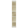 Book Cabinet Room Divider Bookcase Storage Display Corner Rack Wooden Furniture