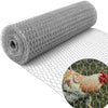 25M Wire Mesh Galvanised Fence Aviary Rabbit Hutch Chicken Run Coop Pet Net Cutt