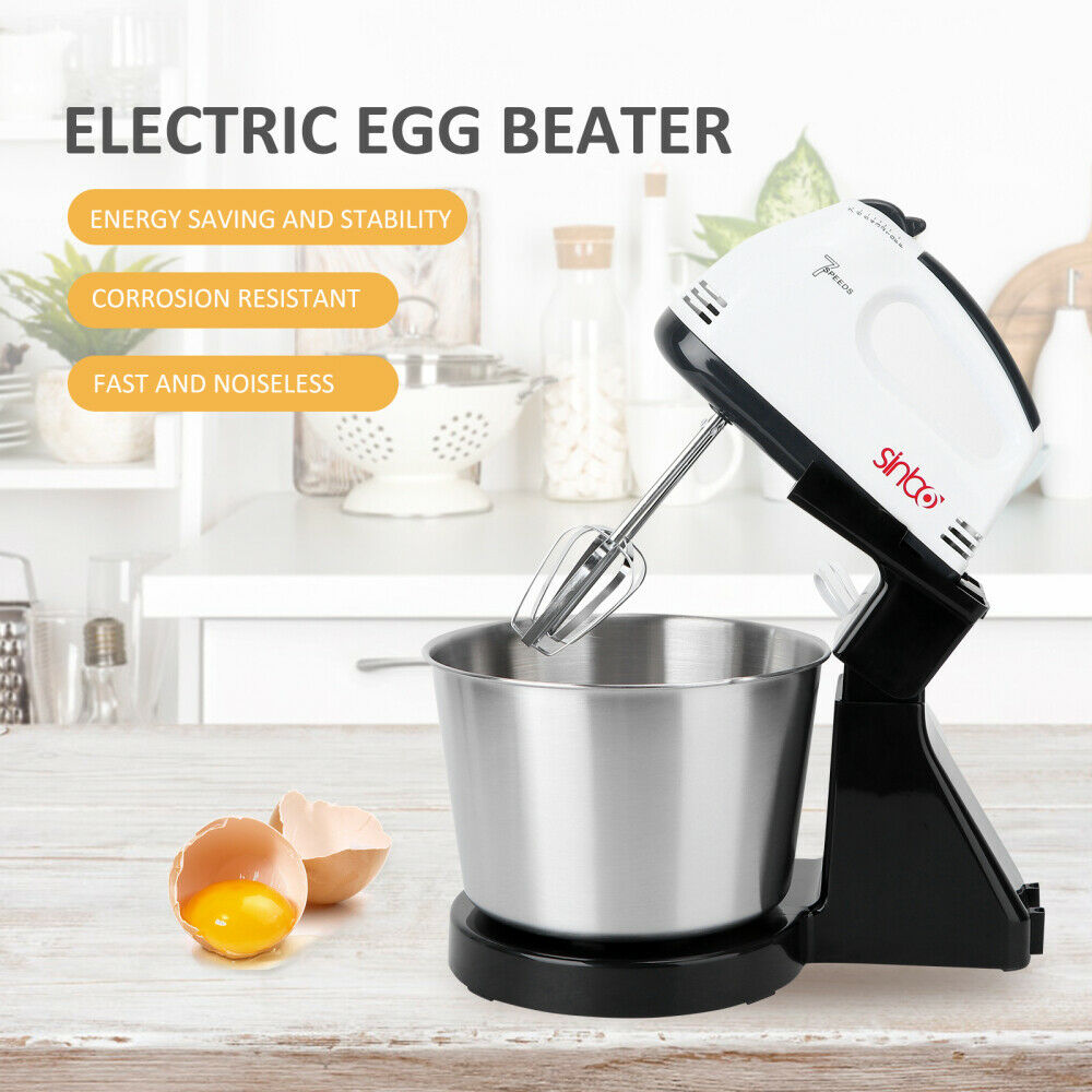 Electric Handheld Whisk Hand Mixer Kitchen Egg Beater Cake Cream for R Quildinc