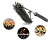 Barbecue BBQ Oven Grill Cleaning Brush Scraper Stainless Steel Bristle Cleaner