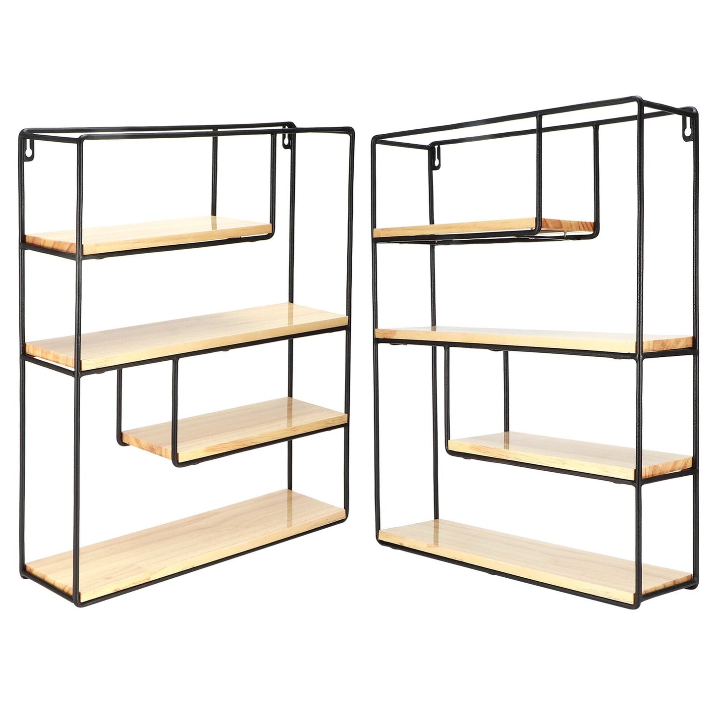 Industrial Shelf Wall Mounted Shelving Storage Bookshelf Plant Display Rack Unit
