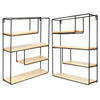 Industrial Shelf Wall Mounted Shelving Storage Bookshelf Plant Display Rack Unit