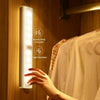 Wireless LED Cabinet Closet Lamp PIR Motion Sensor Light USB Rechargeable Strip