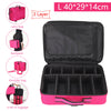 Professional S/L Make Up Bag Vanity Case Cosmetic Nail Tech Storage Beauty Box