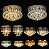 Luxury LED Crystal Droplet Chandelier Elegant Ceiling Wall Light Decor Lights UK