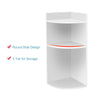 3 Tier Wall Corner Shelf Bookcase Shelf Storage Display Organizer Cabinet Unit