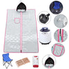 Portable Steam Sauna Home Spa Full Body Slimming Detox Therapy Tent with Remote