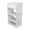 3/4/7 Tier Shoes Storage Cabinet White Door Organiser Shelf Rack Stand Unit New