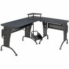 Large Corner Computer Desk with Keyboard Shelf Home Office Piranha Unicorn PC21g