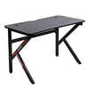 110cm Gaming Desk PC Table Headphone Hook Ergonomic Office Home Study Writing UK