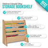 Wooden Bookcase Children Kids Book Shelf Rack Storage Bookshelf Tidy Organizer