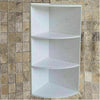 Bathroom Wall Storage Unit Shelf 3 Tier Corner Floating Shower Organizer Caddy