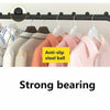 Heavy Duty Metal Rail Clothes Garment Hanging Rack Shelf Display Stand UK