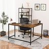 HOOBRO Corner Desk Office Computer Desk Writing table 110x120cm Workstation