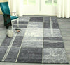 MODERN DESIGN RUG SILVER GREY SOFT LARGE LIVING ROOM FLOOR BEDROOM CARPET RUGS