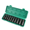 10PC 1/2” Drive Deep Impact Sockets Set Long Reach Sockets Wheel Wrench Nut Tool
