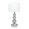 Modern Dimmable Bedside Table Lamp Touch Dimmer Lounge Light Cotton Lampshade