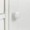 White Bathroom Cabinet Unit Drawers&Door Cupboard Storage Freestanding Furniture